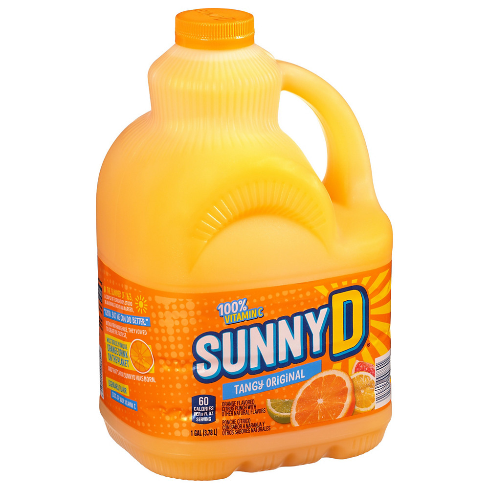 Calories in Sunny D Tangy Original Orange Flavored Citrus Punch, 1 gal