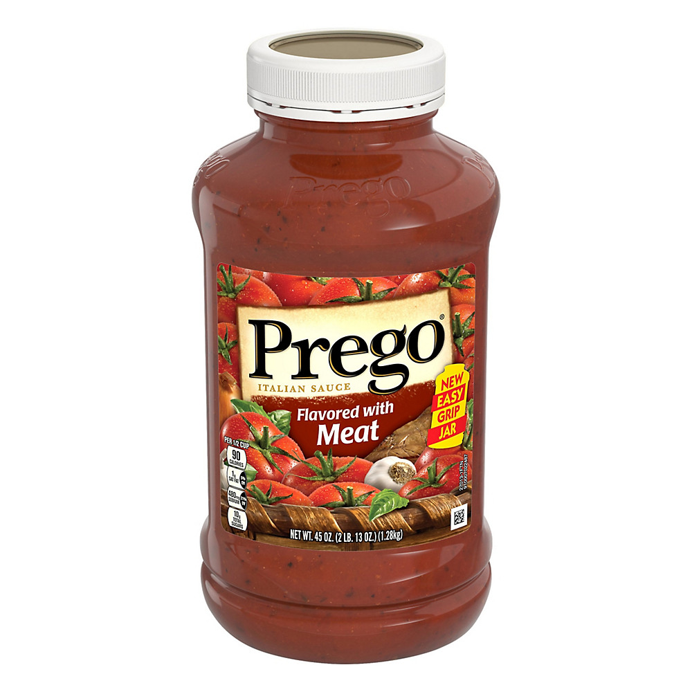 Calories in Prego Meat Pasta Sauce, 45 oz