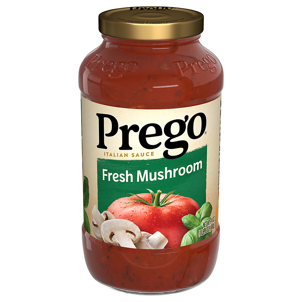 Calories in Prego Fresh Mushroom Pasta Sauce, 24 oz