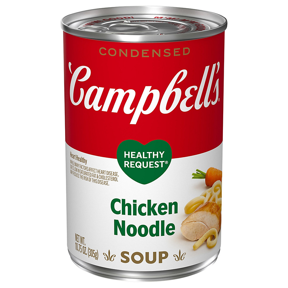 Calories in Campbell's Campbell's Healthy Request Chicken Noodle Soup, 10.75 oz