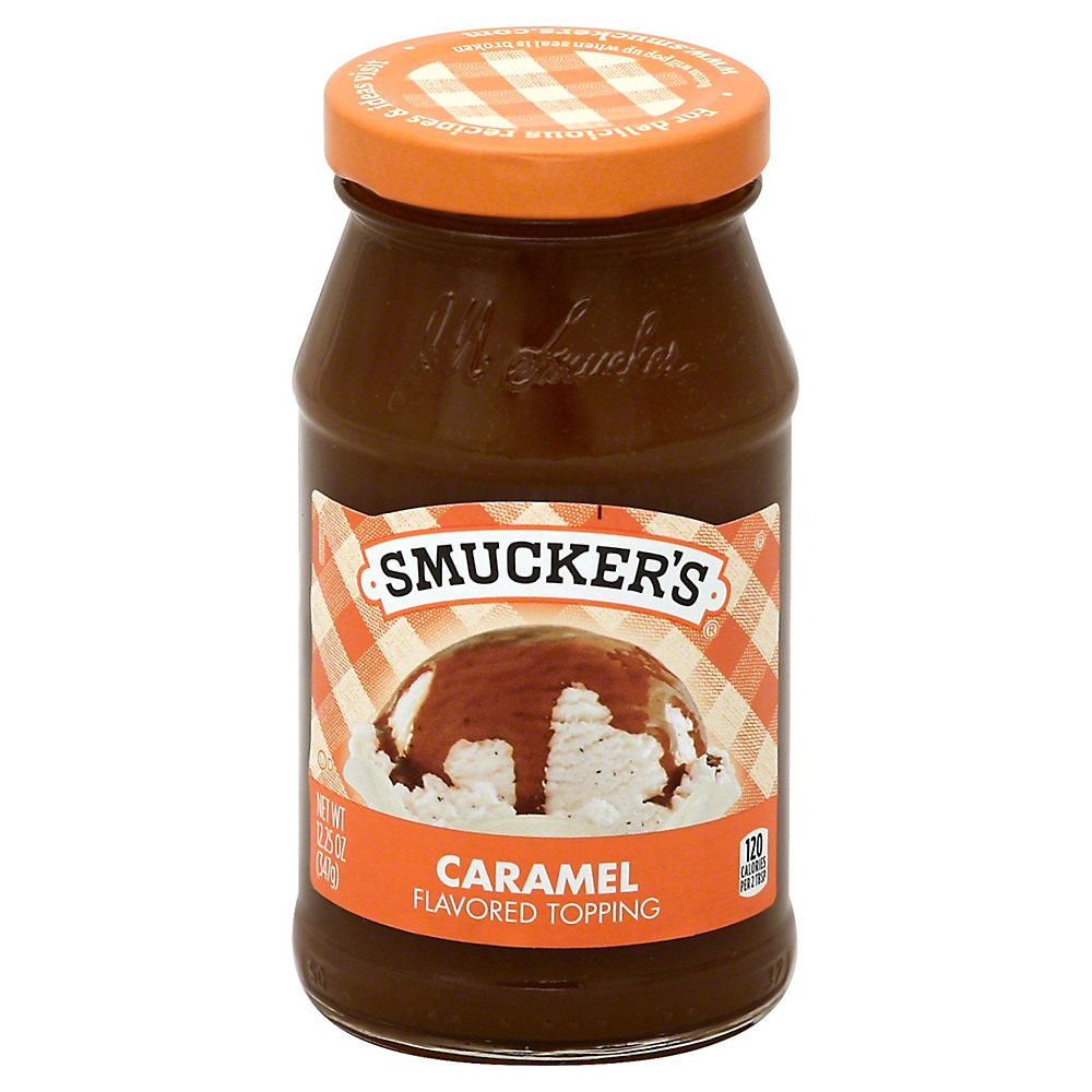 Calories in Smucker's Caramel Flavored Topping, 12.25 oz
