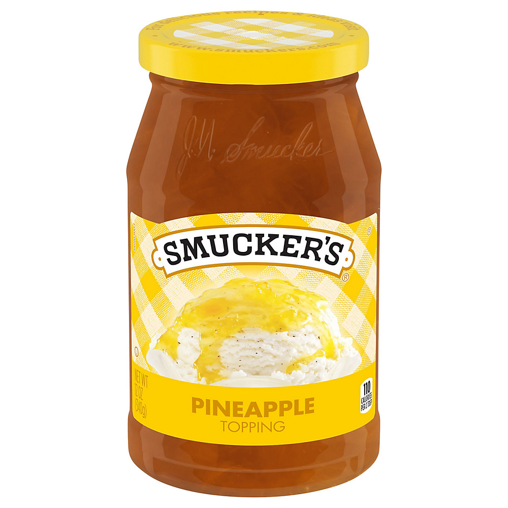Calories in Smucker's Pineapple Toppings, 12 oz