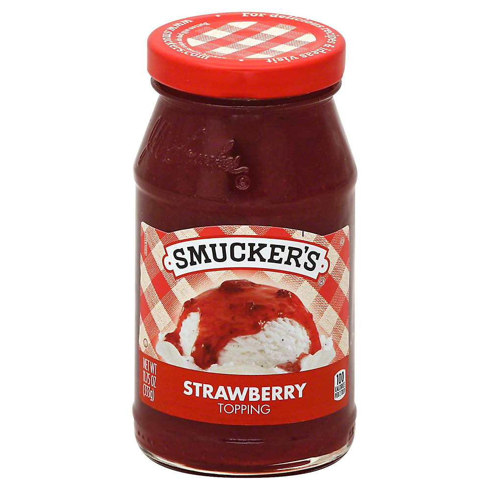 Calories in Smucker's Strawberry Toppings, 11.75 oz