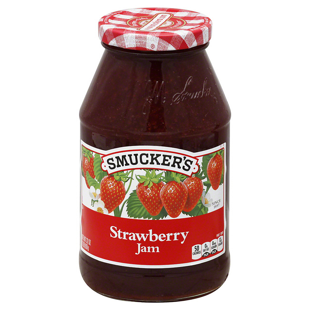 Calories in Smucker's Strawberry Jam, 32 oz