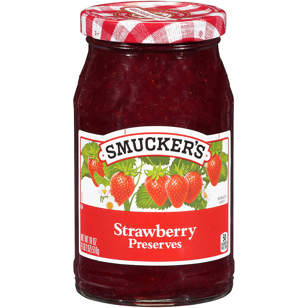 Calories in Smucker's Strawberry Preserves, 18 oz