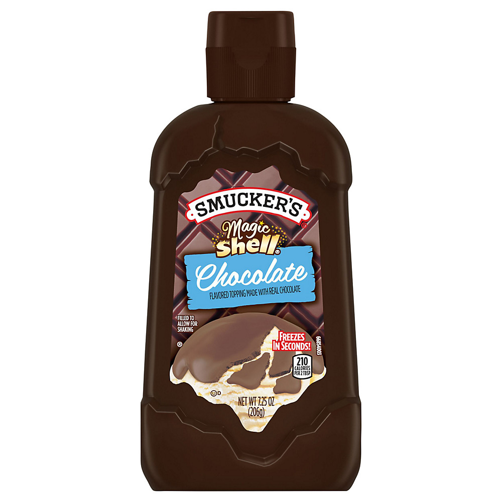 Calories in Smucker's Magic Shell Chocolate Topping, 7.25 oz