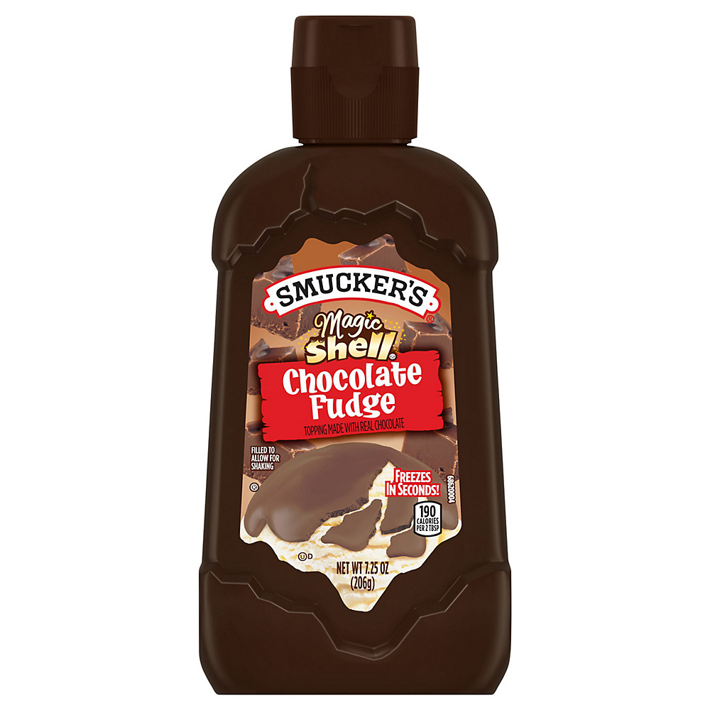Calories in Smucker's Magic Shell Chocolate Fudge Flavored Topping, 7.25 oz
