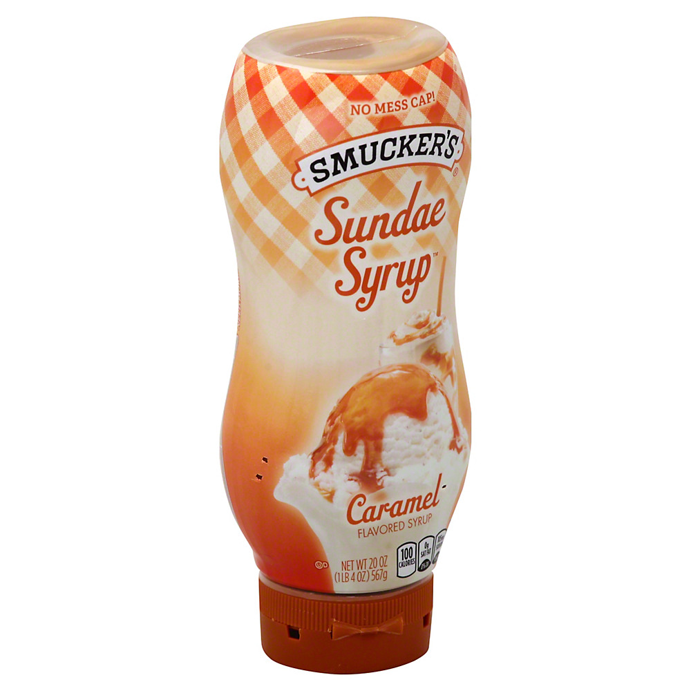 Calories in Smucker's Caramel Flavored Sundae Syrup, 20 oz