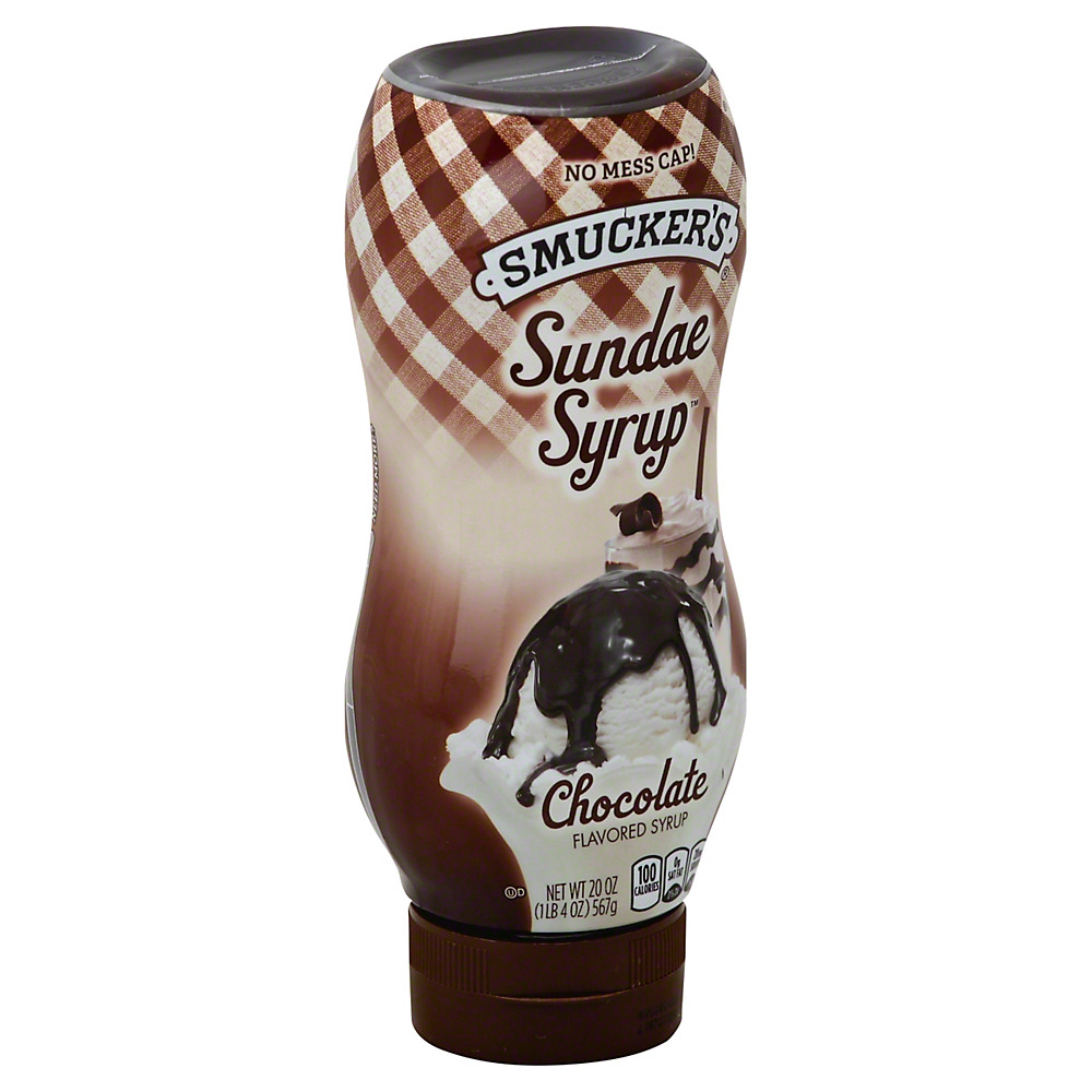 Calories in Smucker's Chocolate Flavored Sundae Syrup, 20 oz