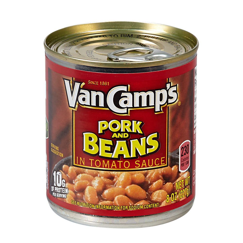 Calories in Van Camp's Pork and Beans in Tomato Sauce, 8 oz