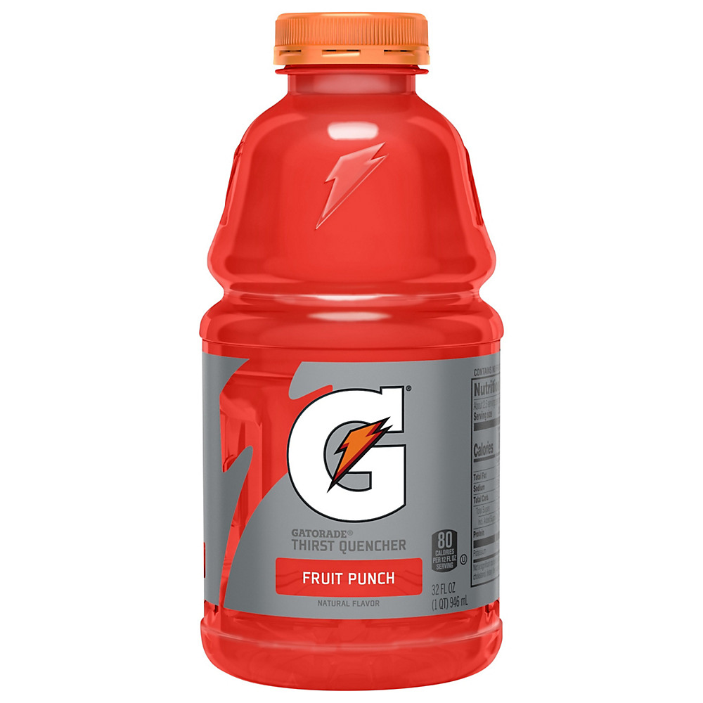 Calories in Gatorade Fruit Punch Thirst Quencher, 32 oz