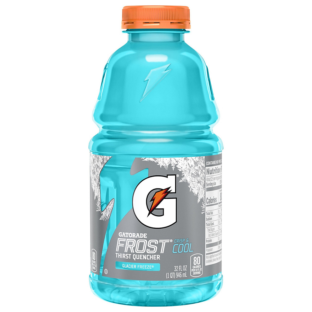 Calories in Gatorade Frost Glacier Freeze Thirst Quencher, 32 oz