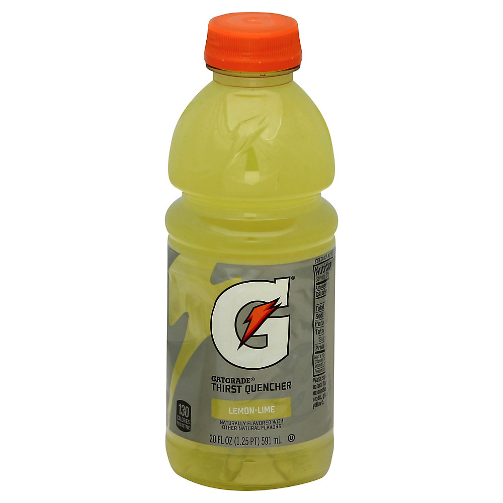 Calories in Gatorade Lemon-Lime Thirst Quencher, 20 oz