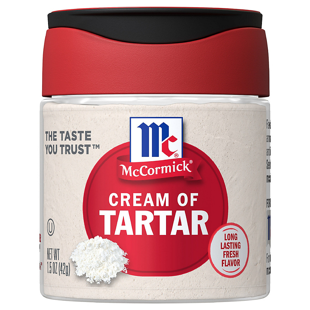 Calories in McCormick Cream of Tartar, 1.5 oz