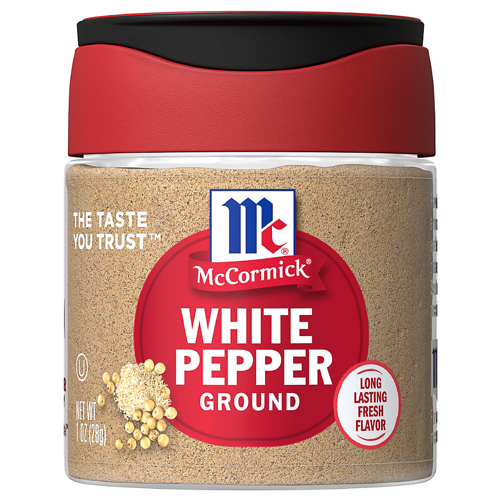 Calories in McCormick Ground White Pepper, 1 oz