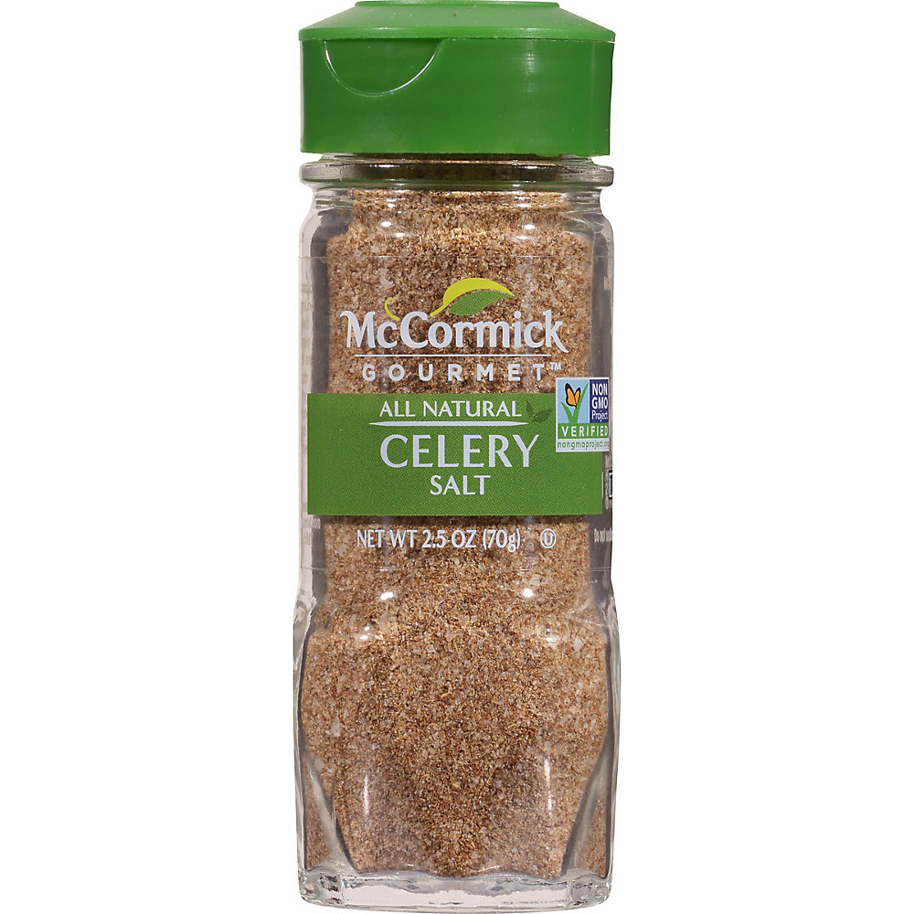 Calories in McCormick Gourmet Collection Celery Salt, 2.5 oz