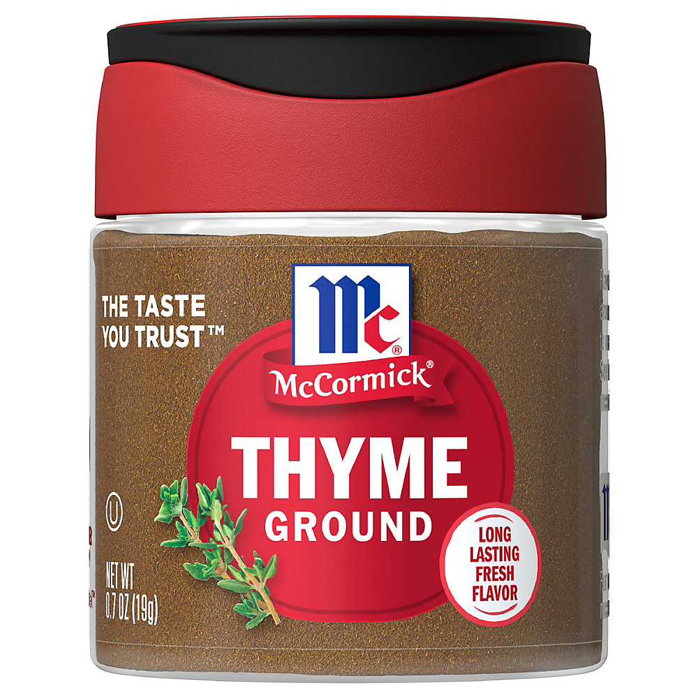 Calories in McCormick Ground Thyme, .7 oz
