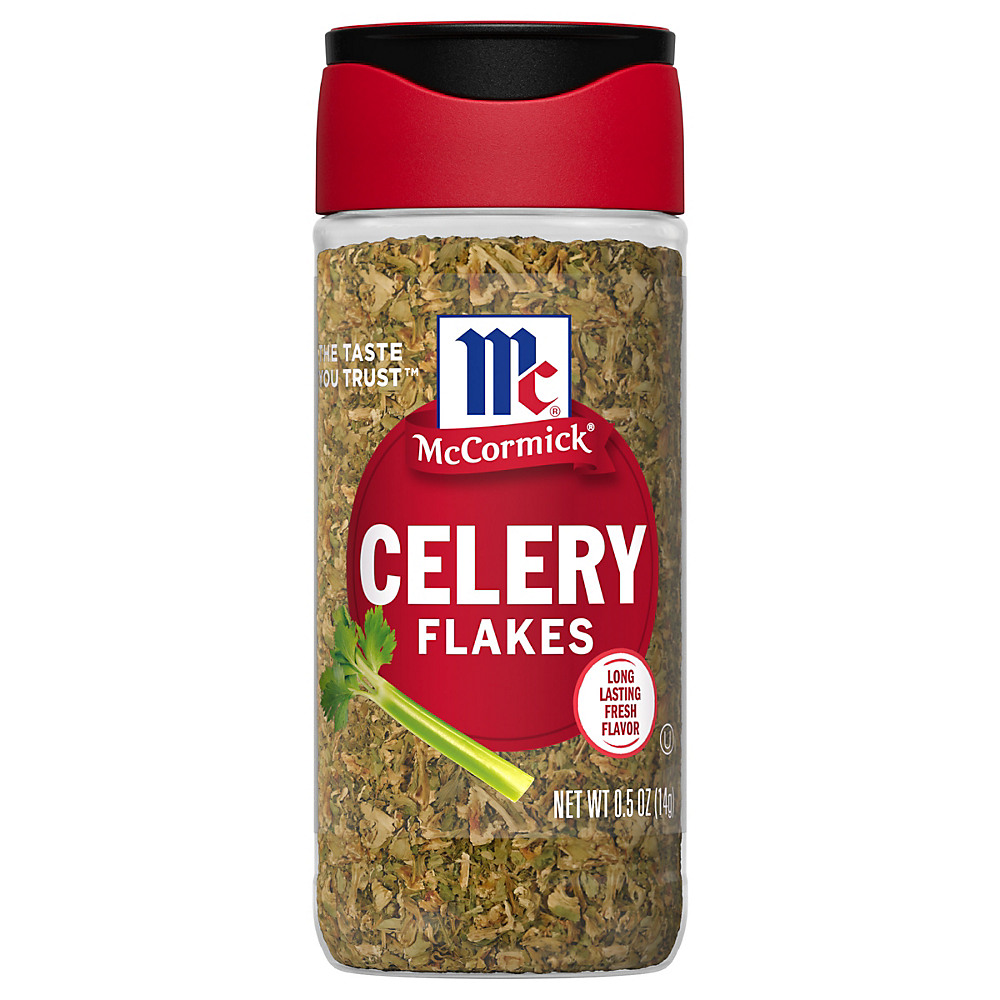 Calories in McCormick Celery Flakes, 0.5 oz