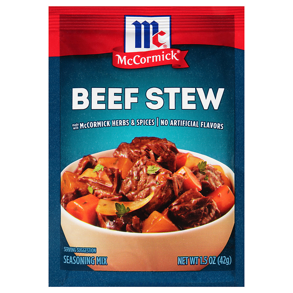 Calories in McCormick Beef Stew Seasoning Mix, 1.5 oz