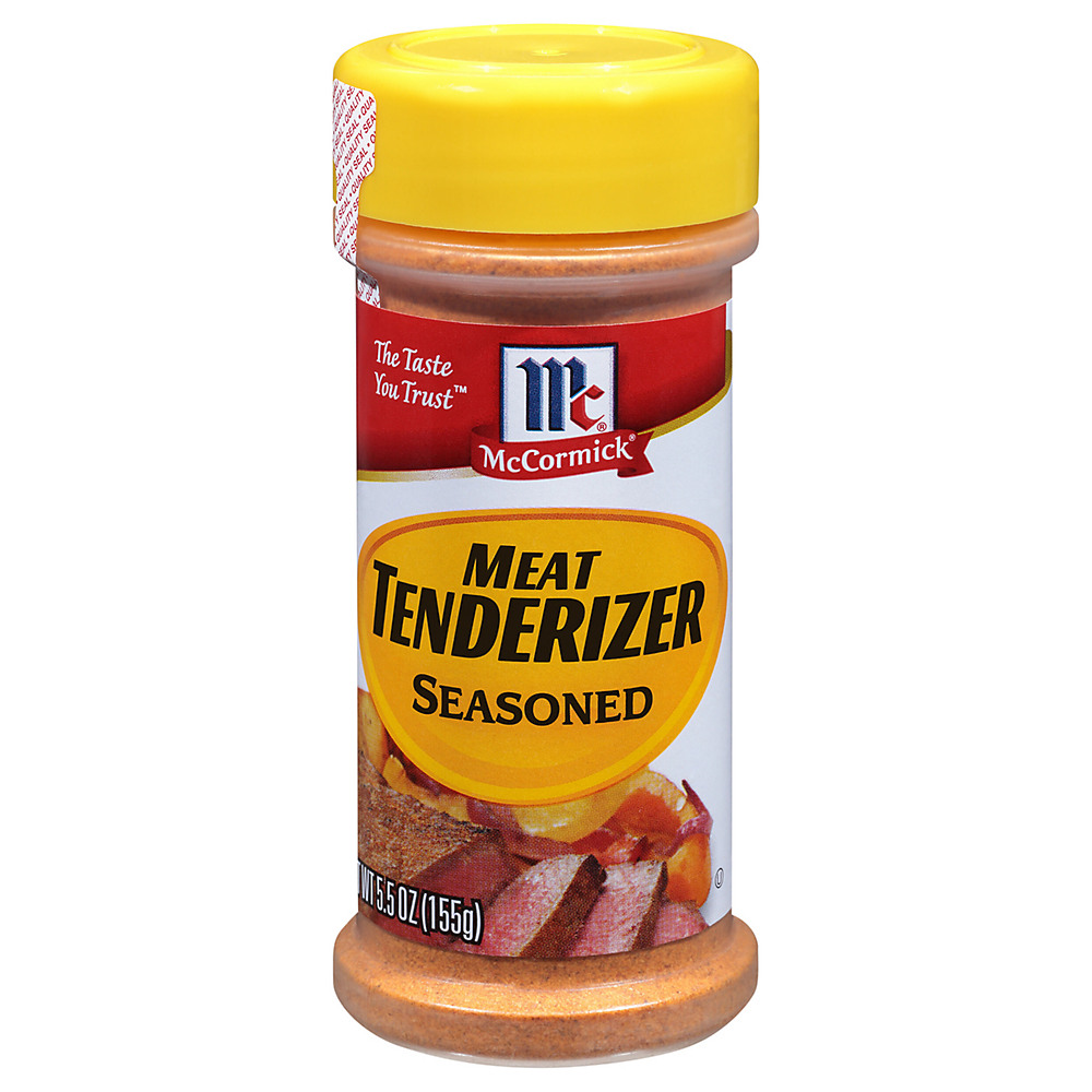 Calories in McCormick Seasoned Meat Tenderizer, 5.5 oz