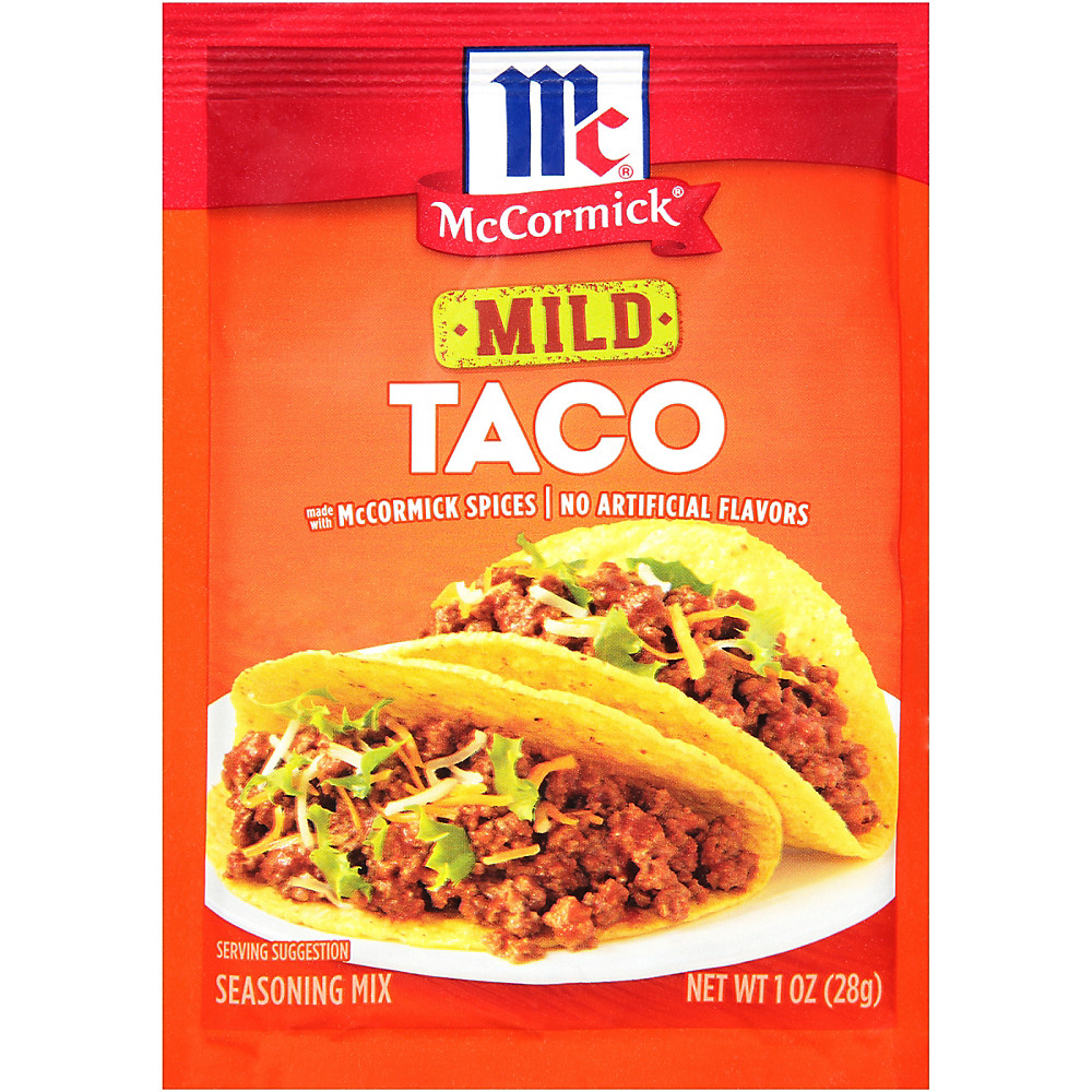 Calories in McCormick Mild Taco Seasoning Mix, 1 oz