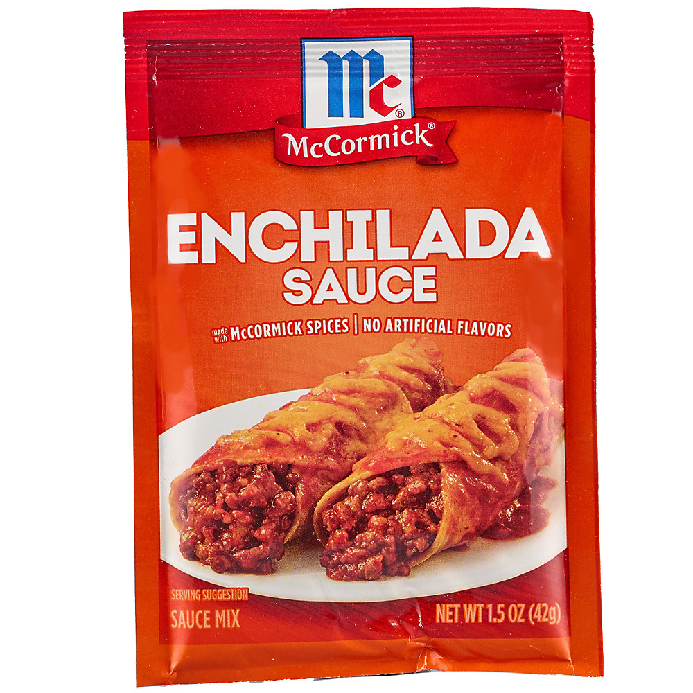 Calories in Mccormick Enchilada Sauce Mix, 1.5 oz