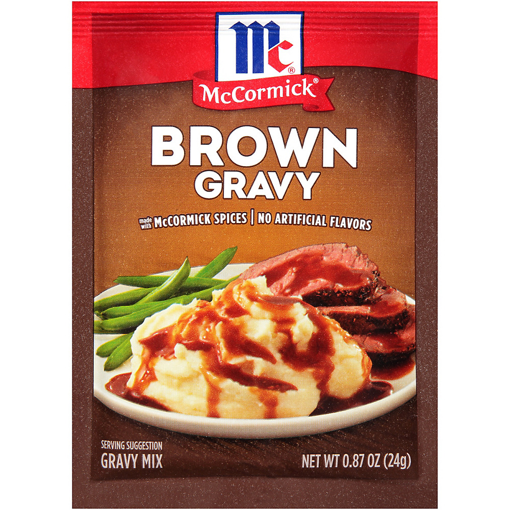 Calories in McCormick Brown Gravy Mix, 0.87 oz