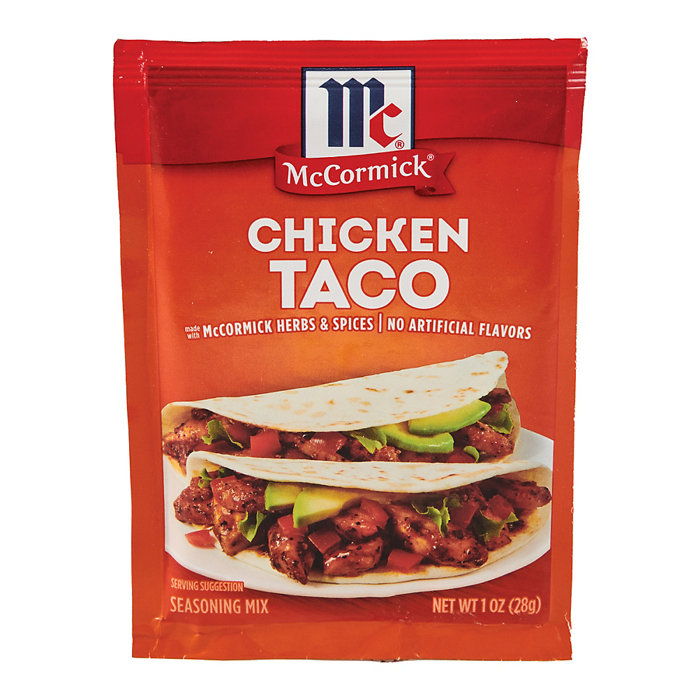 Calories in McCormick Chicken Taco Seasoning Mix, 1 oz