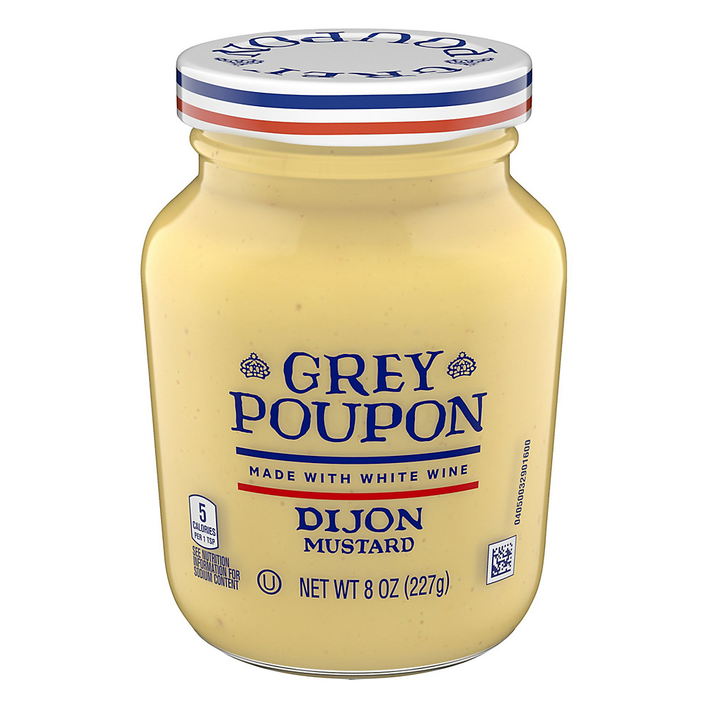 Calories in Grey Poupon Classic Dijon Mustard, 8 oz