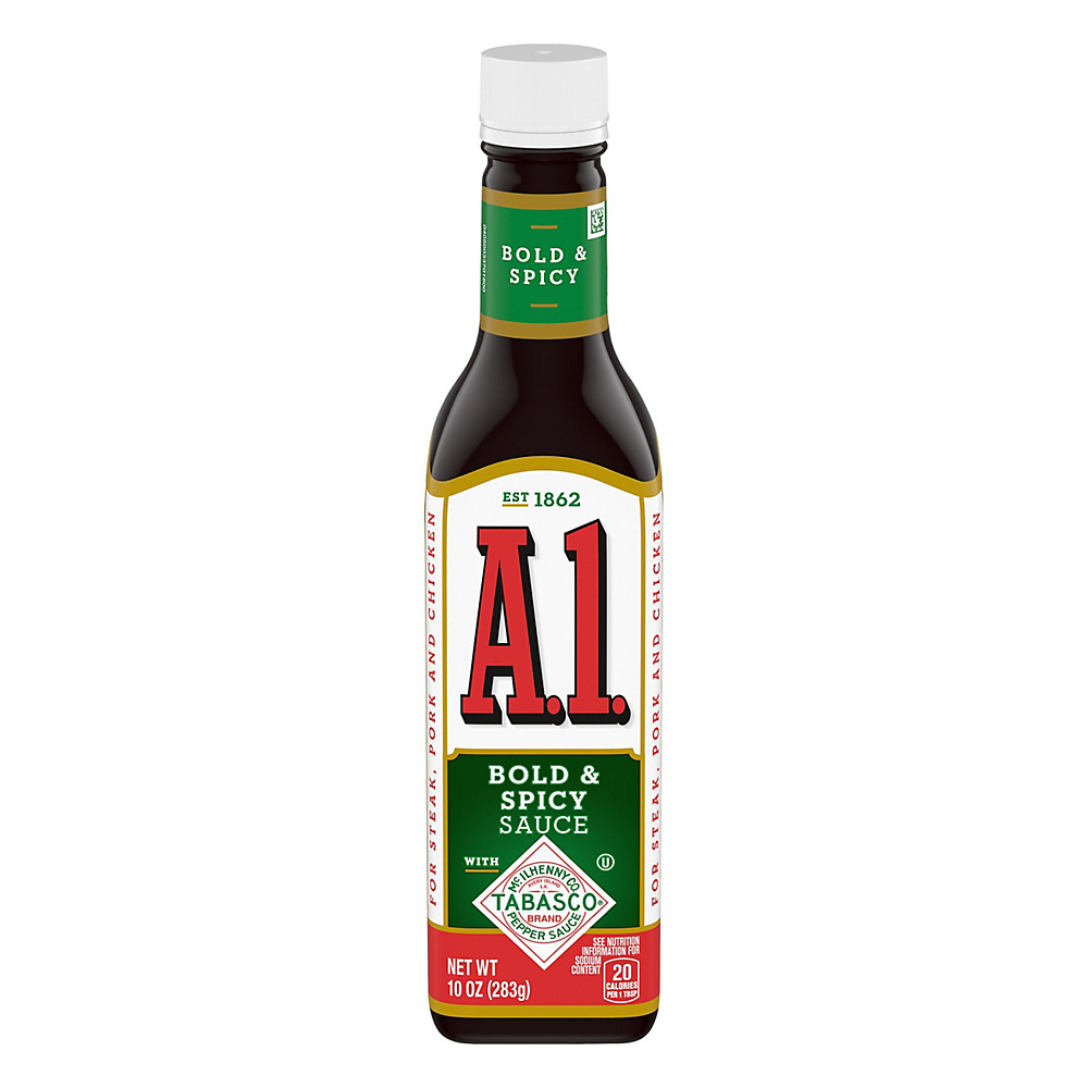Calories in A1 Bold and Spicy Steak Sauce, 10 oz