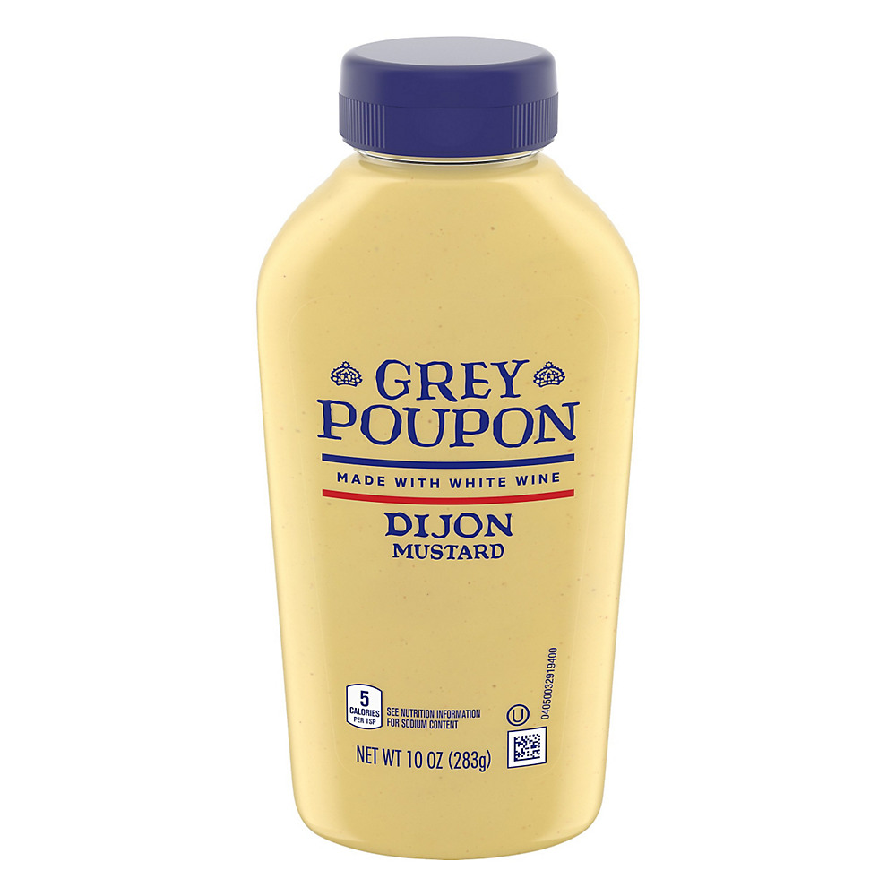 Calories in Grey Poupon Dijon Mustard, 10 oz