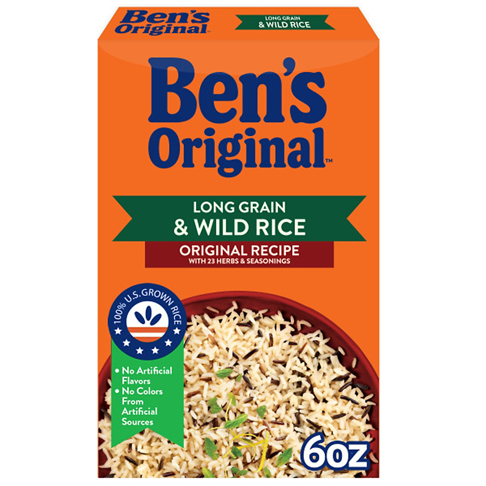 Calories in Uncle Ben's Original Recipe Long Grain & Wild Rice, 6 oz
