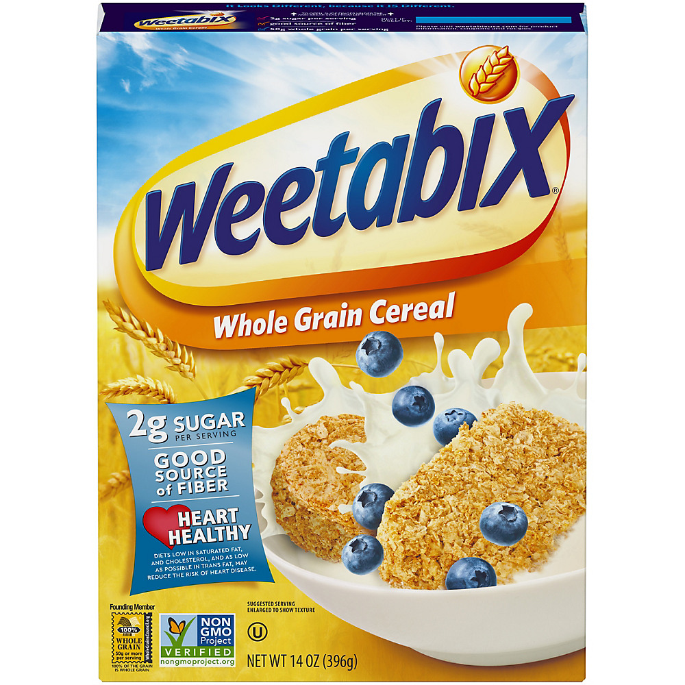Calories in Weetabix Whole Grain Cereal, 14 oz