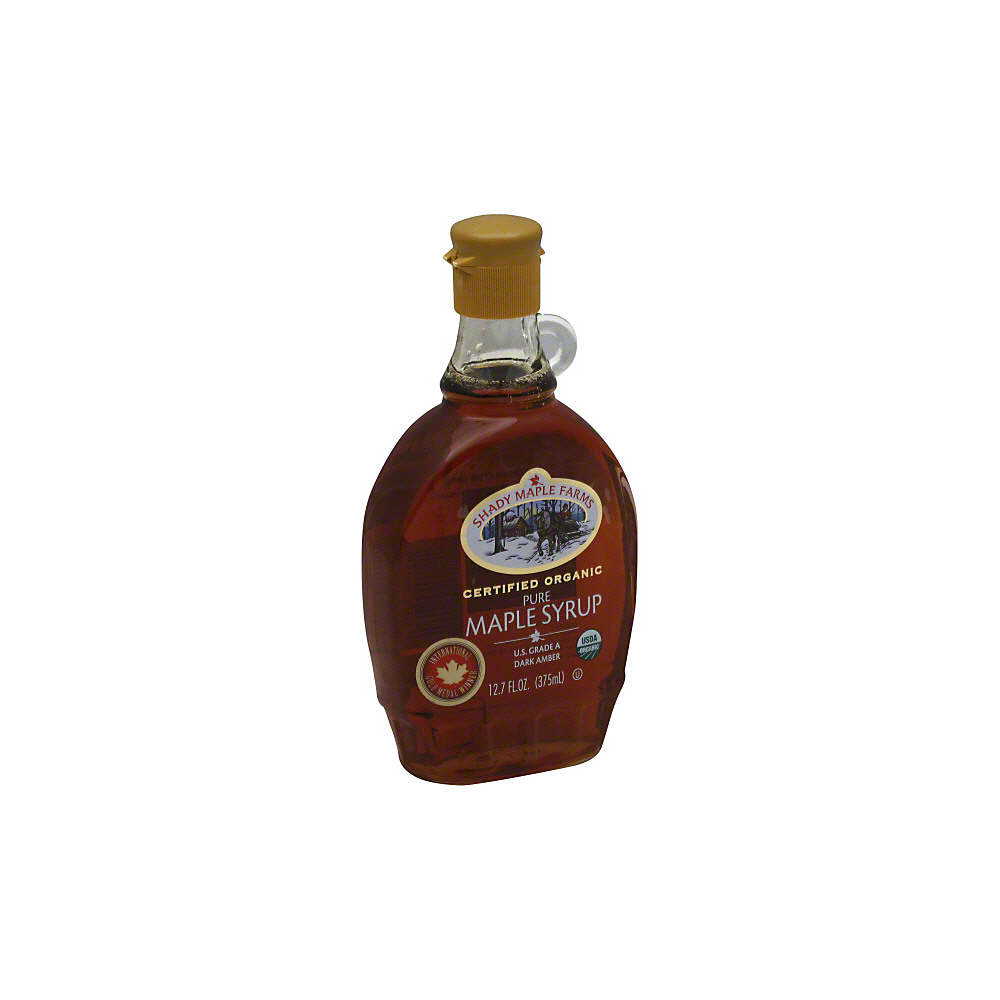 Calories in Shady Maple Farms Organic Maple Syrup, 12.7 oz