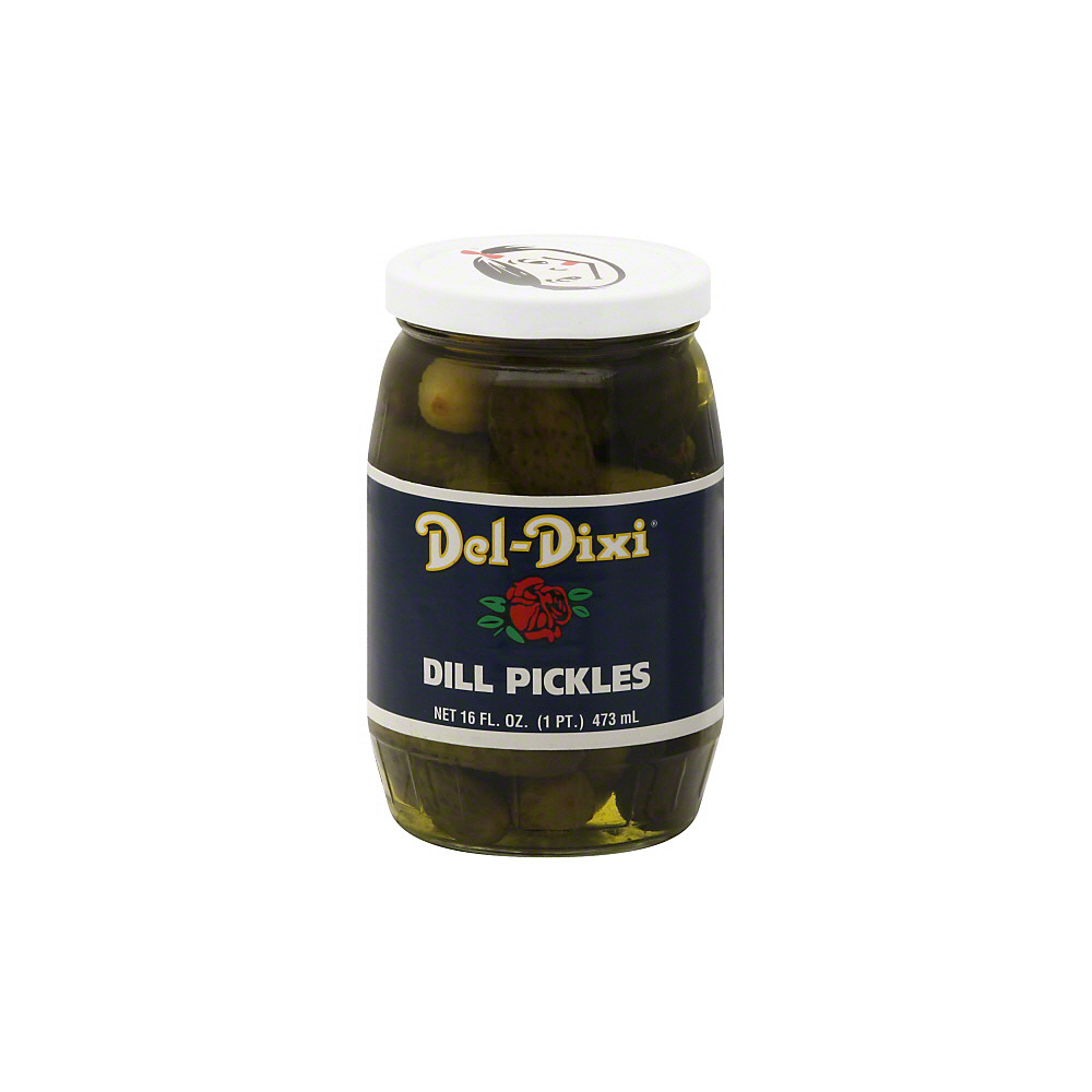 Calories in Del-Dixi Dill Pickles, 16 oz