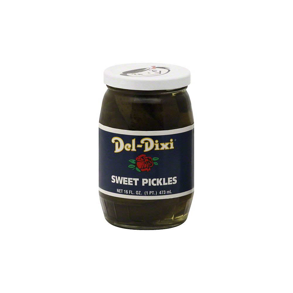 Calories in Del-Dixi Sweet Pickles, 16 oz
