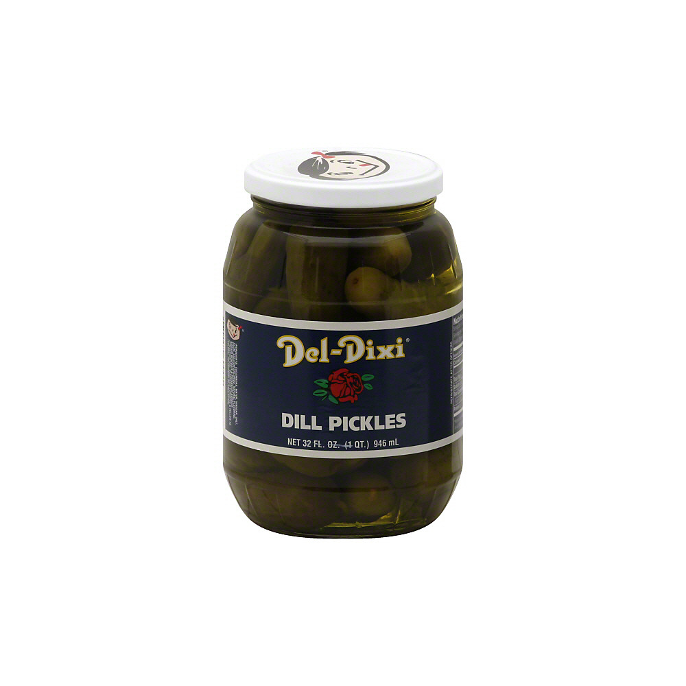 Calories in Del-Dixi Dill Pickles, 32 oz