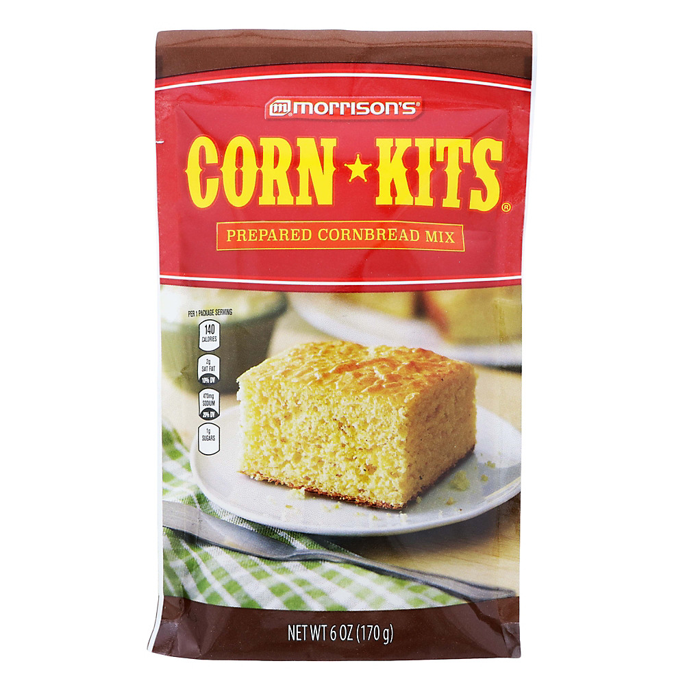 Calories in Morrison's Corn-Kits Prepared Corn Bread Mix, 6 oz