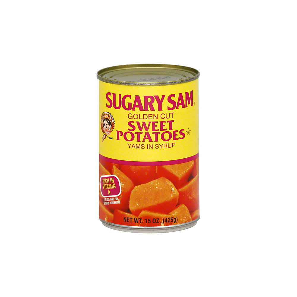 Calories in Sugary Sam Golden Cut Sweet Potatoes, 15 oz