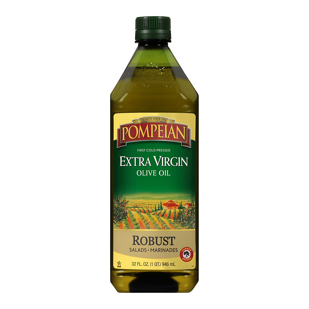 Calories in Pompeian Robust Extra Virgin Olive Oil, 32 oz