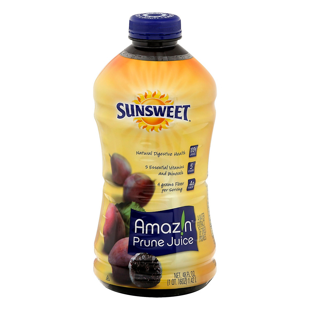 Calories in Sunsweet Amaz!n 100% Prune Juice, 48 oz