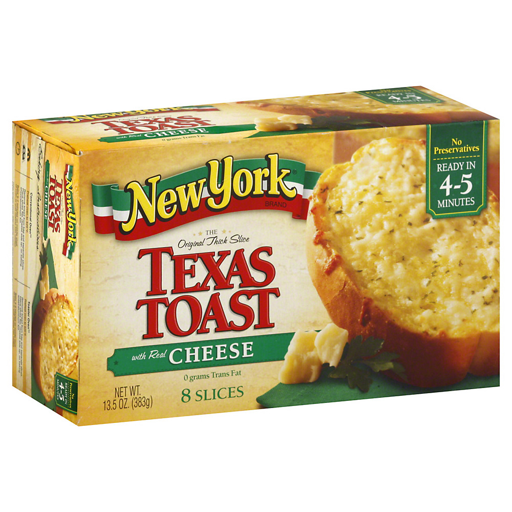 Calories in New York Cheese Texas Toast, 8 ct