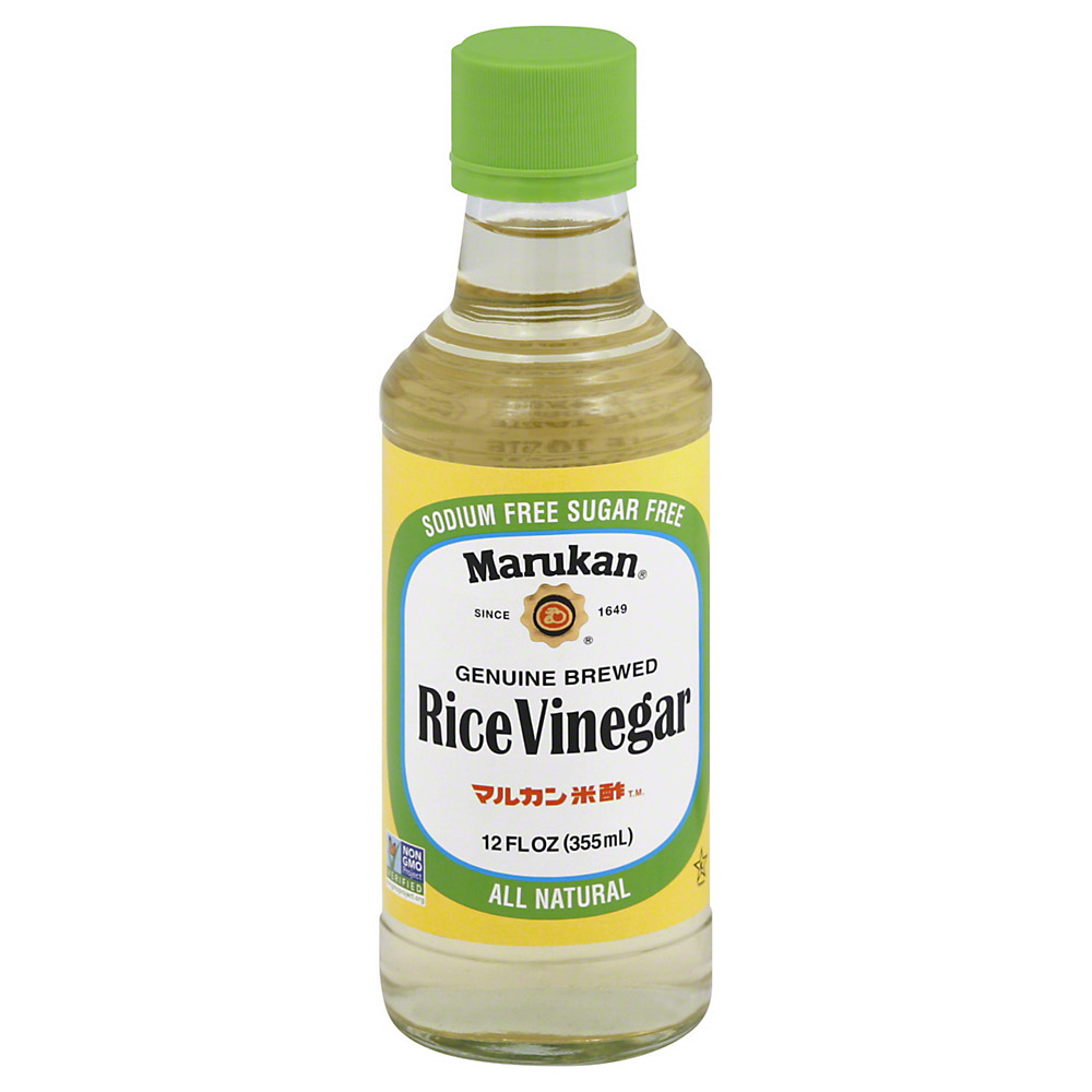 Calories in Marukan Genuine Brewed Rice Vinegar, 12 oz