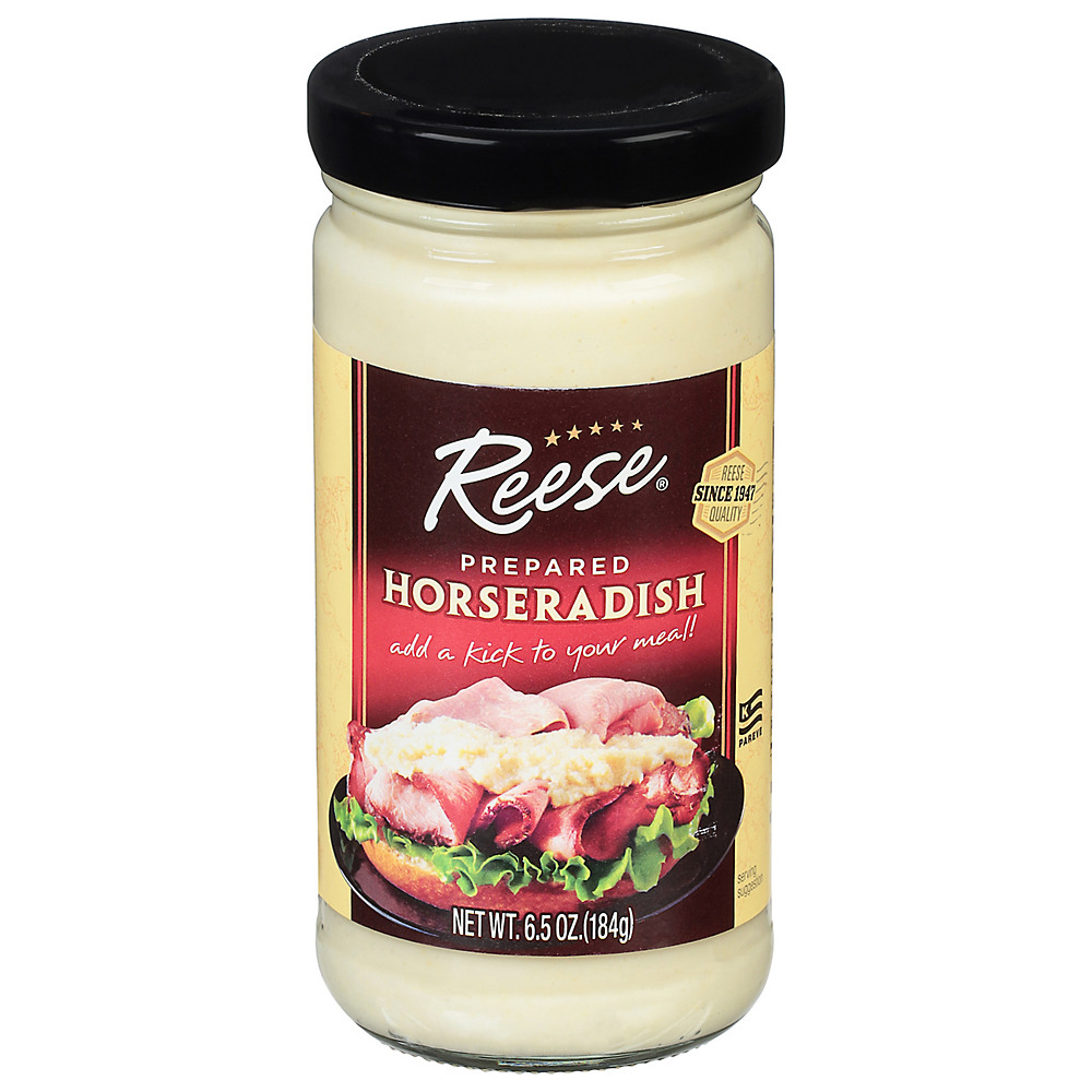 Calories in Reese Prepared Horseradish, 6.5 oz
