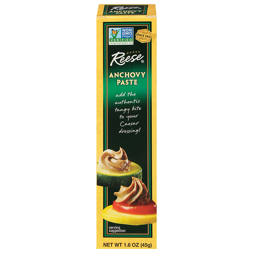 Calories in Reese Anchovy Paste, 1.6 oz