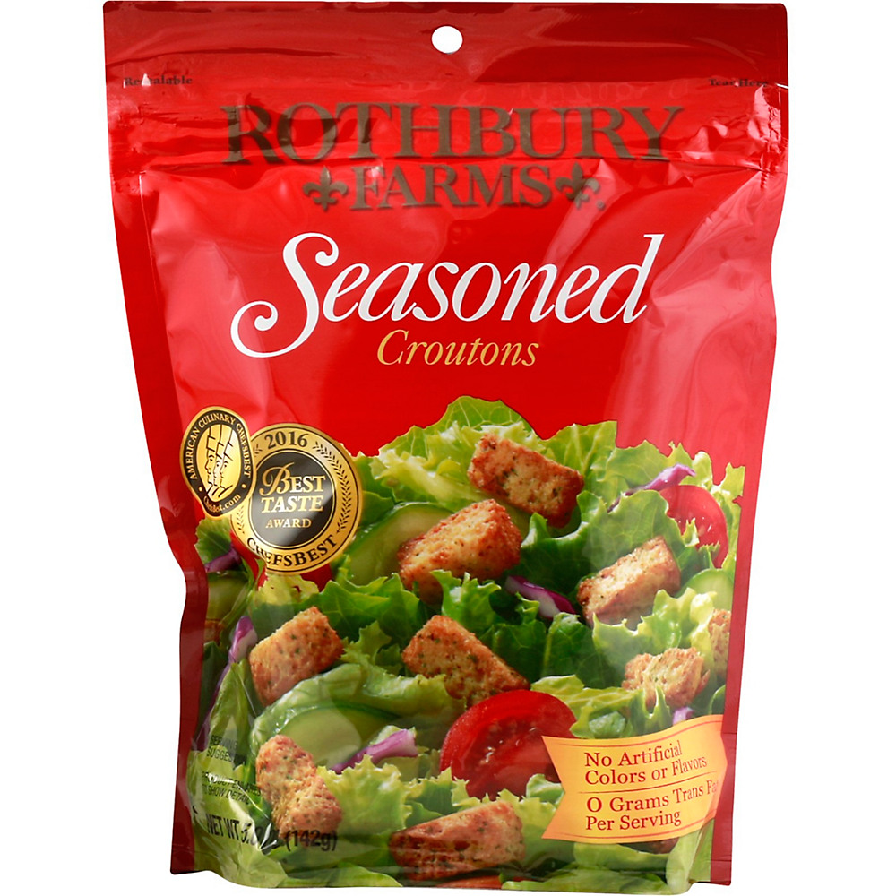 Calories in Rothbury Farms Seasoned Croutons, 5 oz