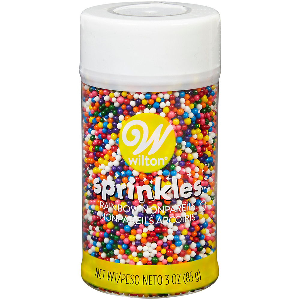Calories in Wilton Rainbow Nonpareils Sprinkles, 3.25 oz