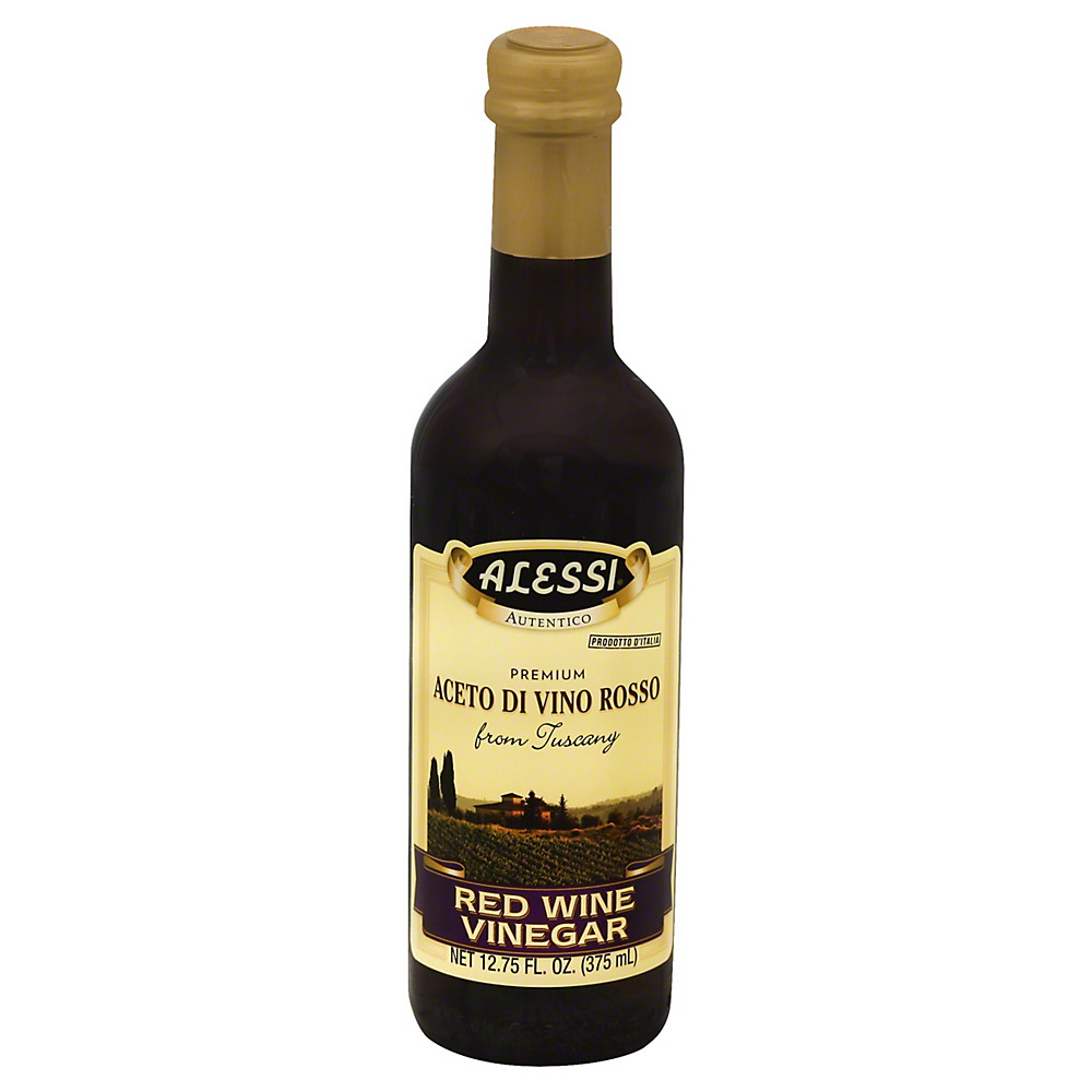 Calories in Alessi Italian Red Wine Vinegar, 12.75 oz