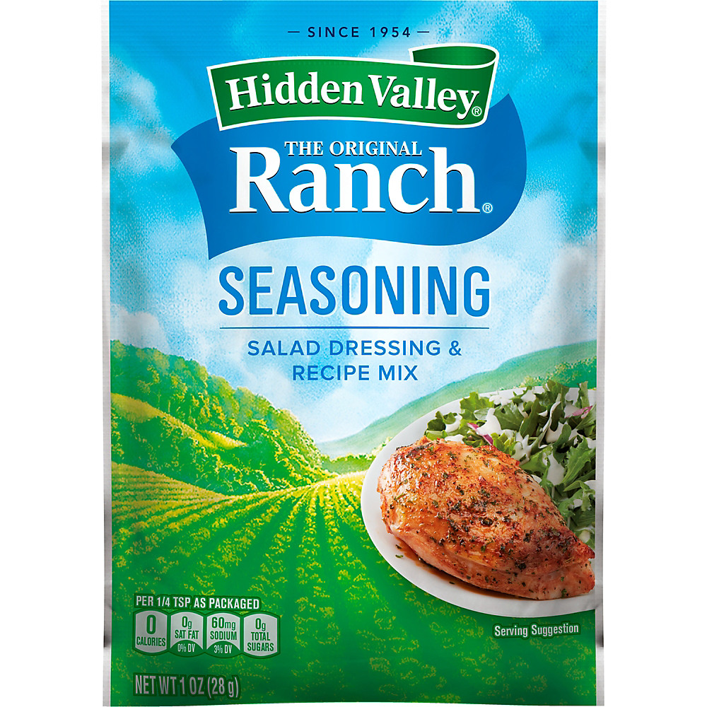 Calories in Hidden Valley The Original Ranch Salad Dressing & Seasoning Mix, 1 oz