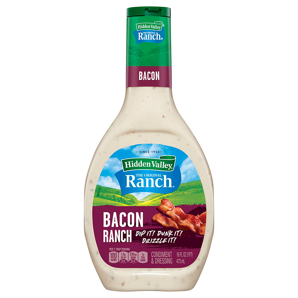 Calories in Hidden Valley The Original Ranch Bacon Salad Dressing, 16 oz